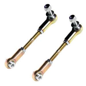 Set of adjustable rear sway bar links for BMW E90, E92, E82. Made in USA by AKG Motorsport. 