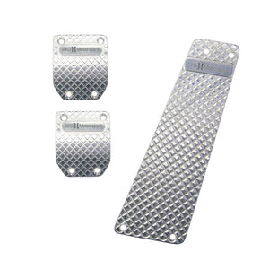 Set of aluminum racing pedals for bmw E30, E36, E46, Z3, Z4, E82, E90, E92. Made in USA by AKG Motorsport.