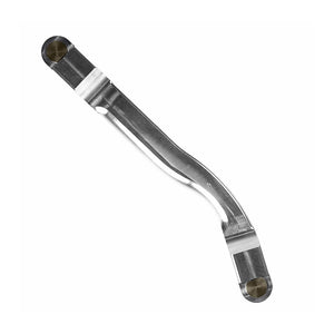 An aluminum Double Shear Selector Rod (DSSR) for BMW E90 E92 328 325, E82 128. Made in USA by AKG Motorsport.