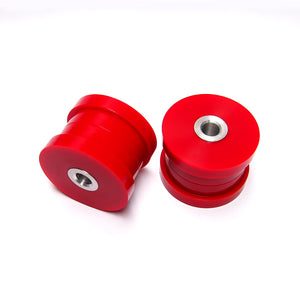 Set of red diff bushings for BMW E10 2002 made of polyurethane 75D. Made in USA by AKG Motorsport. 