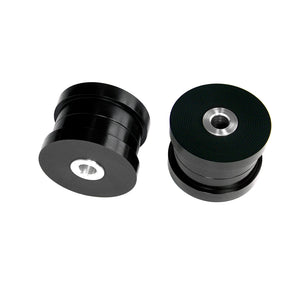 Set of black diff bushings for BMW E10 2002 made of polyurethane 95A. Made in USA by AKG Motorsport. 