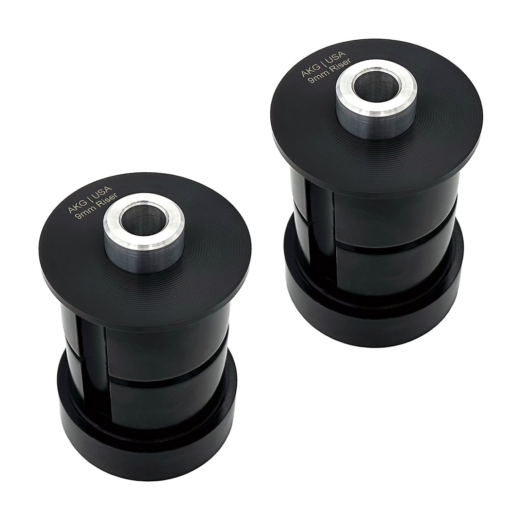 E30 Raised Subframe Bushings - Polyurethane – AKG Motorsport