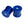 Set of blue poly 85A rear subframe bushings for BMW E32, E34. Made in USA by AKG Motorsport. 
