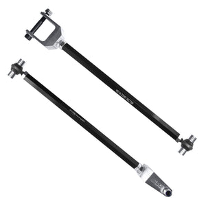 Set of adjustable aluminum rear control camber arms for BMW E36 E46 Z4. Made in USA by AKG Motorsport. 