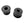 Set of black E46 front control arm swap bushings for E30/E36 chassis. Poly 95A  hardness. Made in USA by AKG Motorsport.  