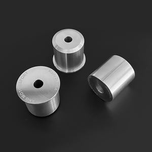 Set of aluminum rear diff bushings for BMW E90/E92 M3, E82 1M. Made in USA by AKG Motorsport. 