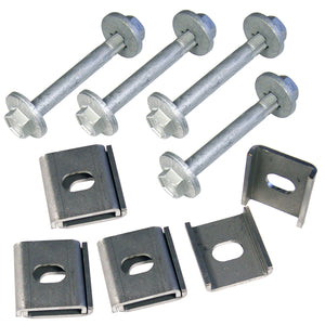 Rear camber & toe correction kit with hardware (full kit) for BMW E30, 318ti, Z3, E28, E34, E10. Made in USA by AKG Motorsport.