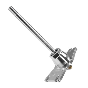 Solid aluminum, chassis mount short shifter for BMW E10 2002. Made in USA by AKG Motorsport.