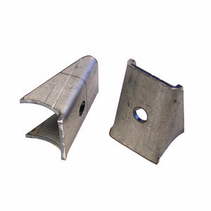 Set of weldable strut-mounted sway bar tabs for BMW E30, E36, Z3 (Non-M). Made in USA by AKG Motorsport.