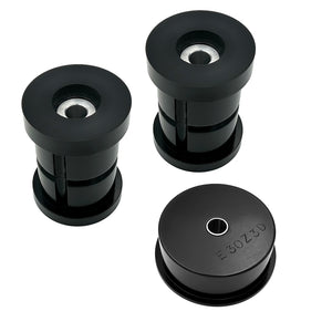 Set of black poly 95A subframe & diff bushings (kit) for BMW Z3, 318ti. Made in USA by AKG Motorsport.