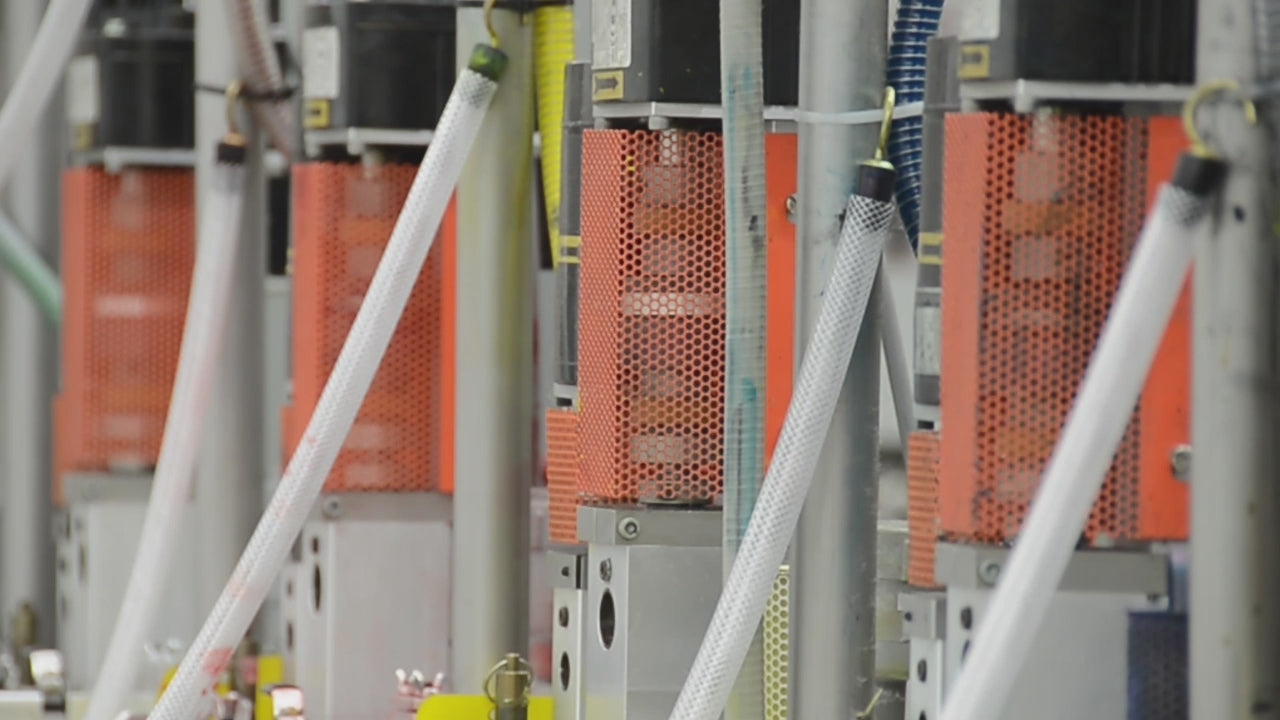 A video of BMW bushings and mounts being manufactured by AKG Motorsport in the USA.