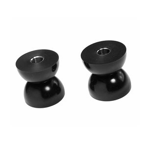 Set of replacement poly bushings for AKG E30, E36, E46, Z3, Z4 rear shock mounts. Made in USA by AKG Motorsport.