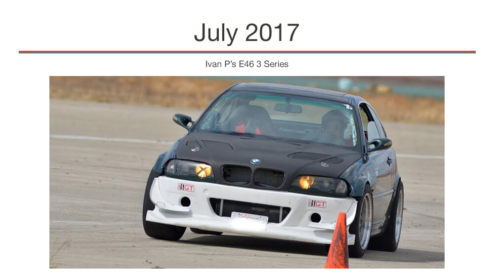 Car of the Month - Ivan - E46 